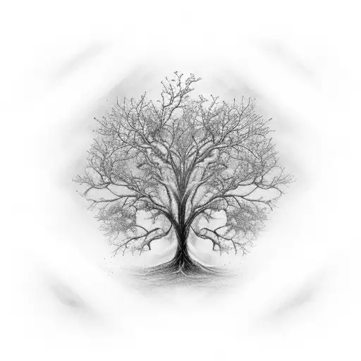 A Tree Of Life With The Client's Sons' Names As Branches