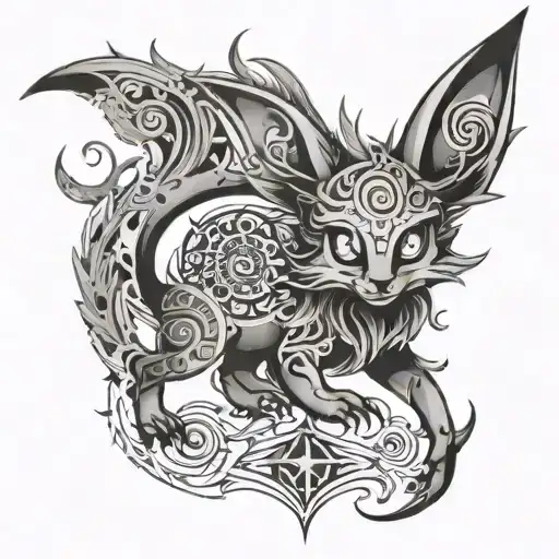 Dark Ornamental And Wispy Umbreon