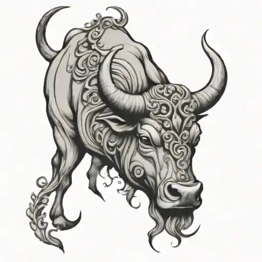 Aquarius Woman - Taurus Bull