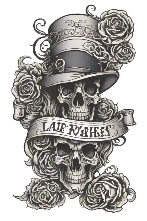 Dark Lettering Style