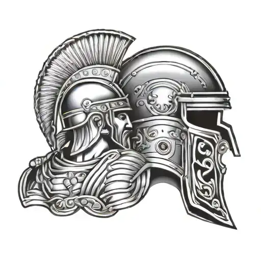 Collesseum With Roman Soldier