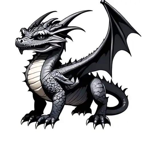 Toothless The Dragon