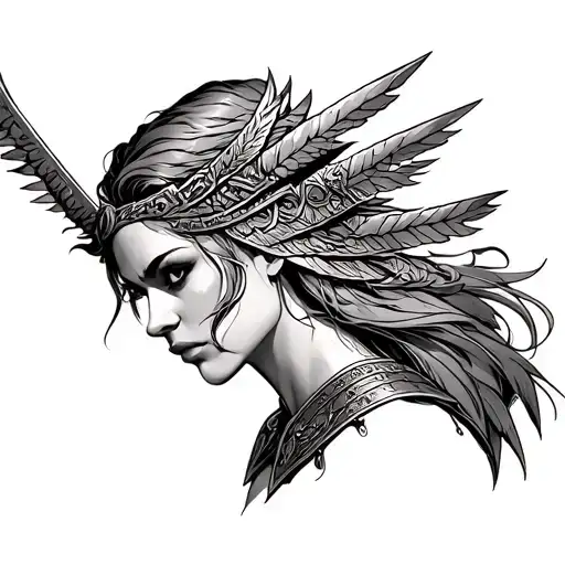 Valkyrie Warrior Woman