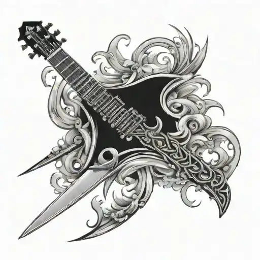 Music Sword Guitar