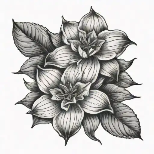 Rose Narcissus Poinsettia 333