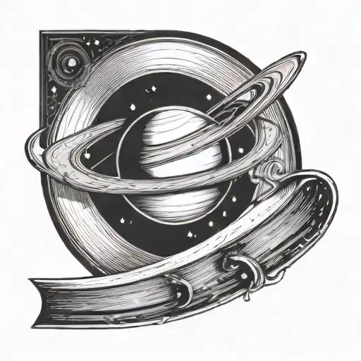 Saturn And Book