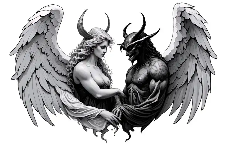Angel Vs Devil