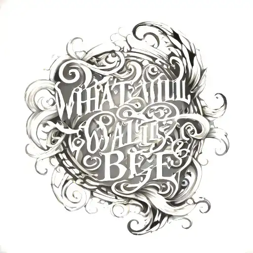 What Will Be What Will Be Quote