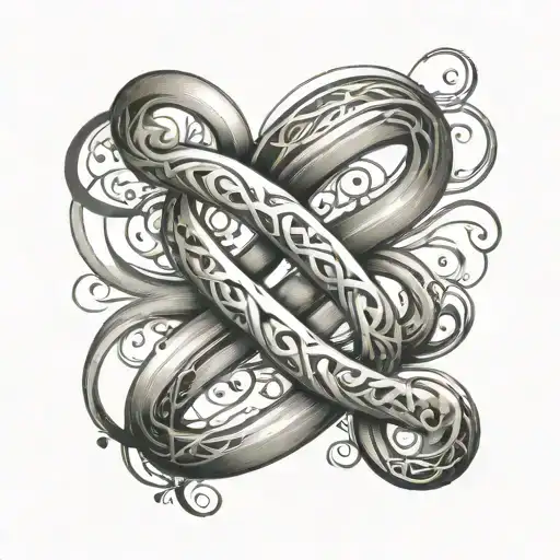 Infinity Symbol With Letters