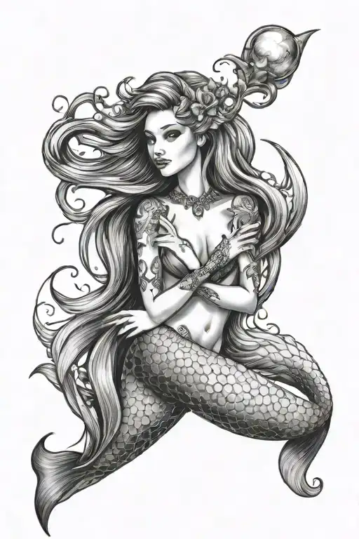 Fantasy Magic Mermaid