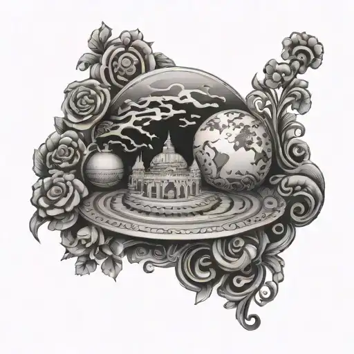 Mexican Table Of The Creation Of The World