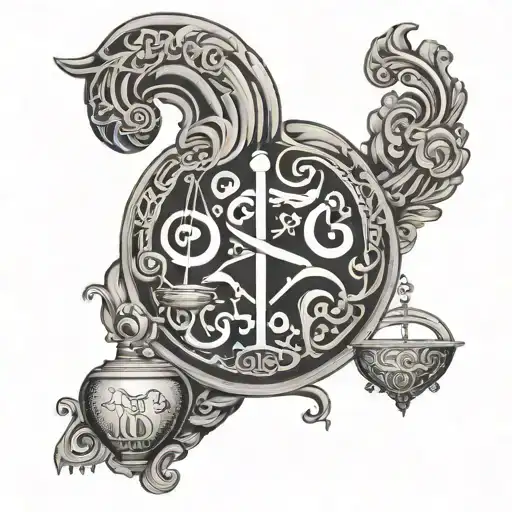 Libra Zodiac Sign Heart Brain