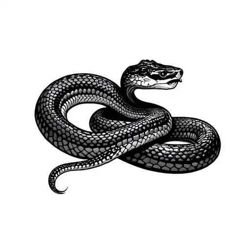 Snake Circuit Board Skin