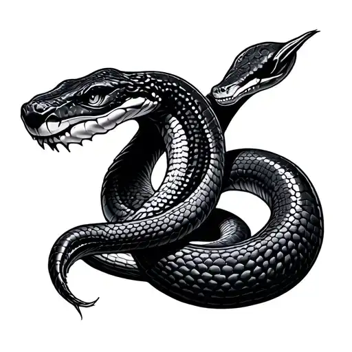 Snake Electronic Circuit Skin