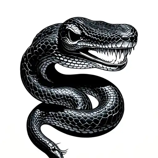 Snake Electronic Circuit Skin