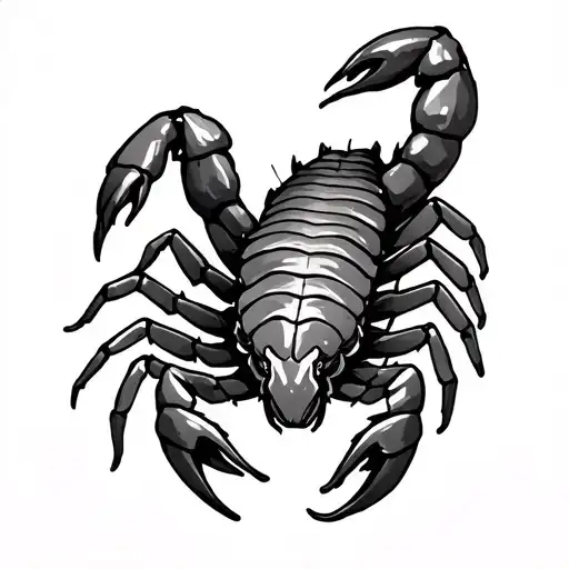 Scorpion Emerging Towards The Top