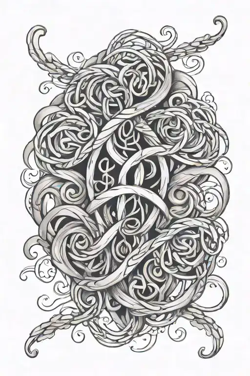 Kids Names Intertwined