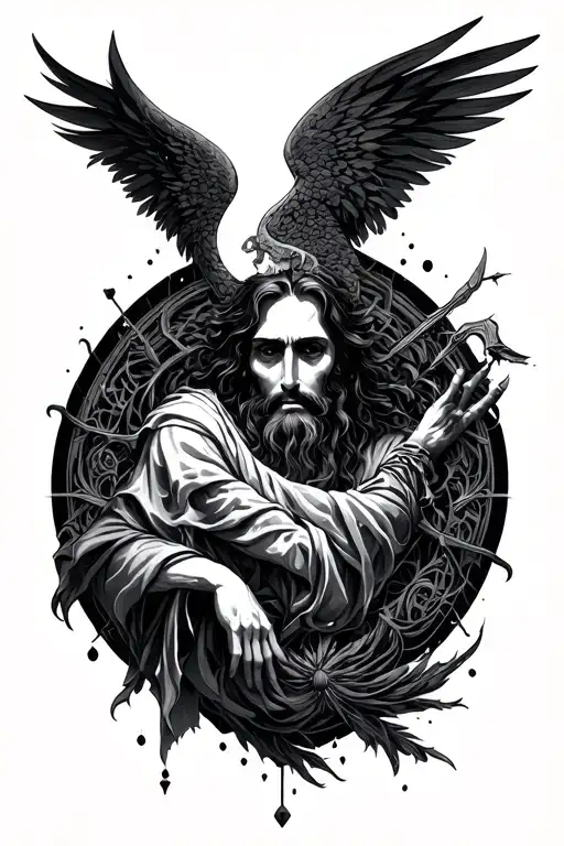 Biblical Nephelim In Cybercigilism Style