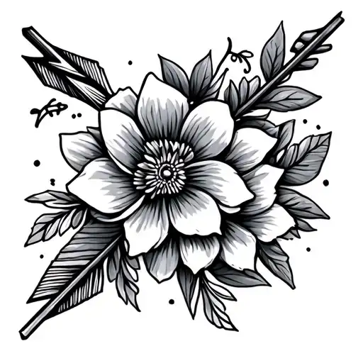 Family Arrow Flowers Paisley