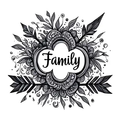 Family Arrow Paisley