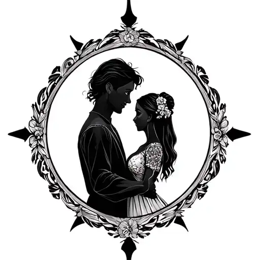 Father Daughter Symbol Made