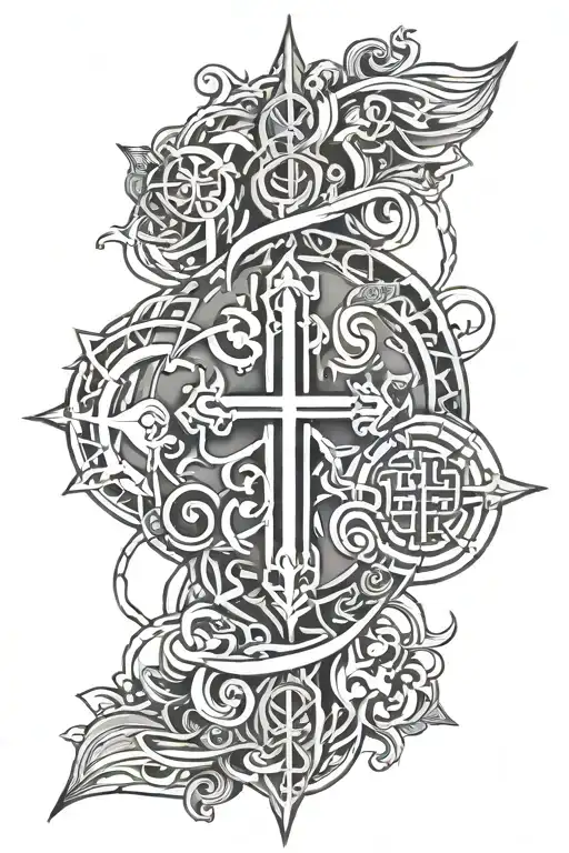 Biblical Symbols In One Line