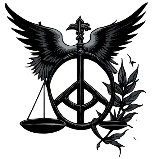 Symbol Of Peace And Justice