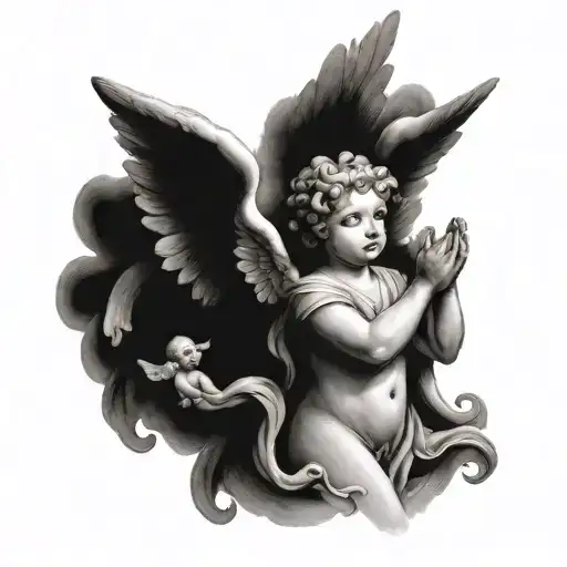 Angel And Cherubs