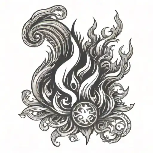 Fire As A Symbol Of Humanity