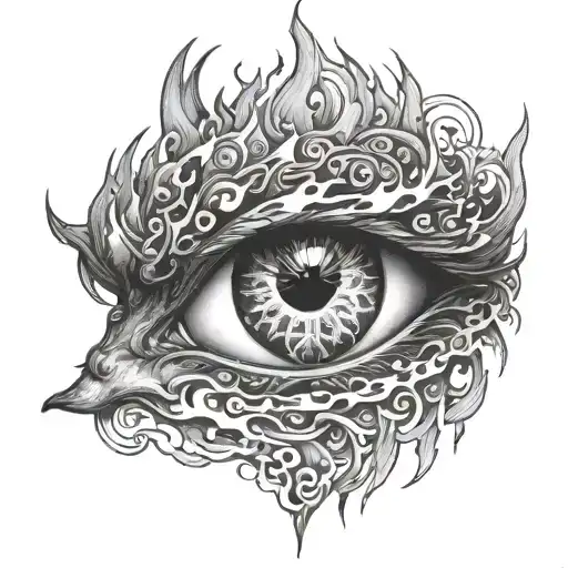 Fire In The Middle Of Fire Eyes