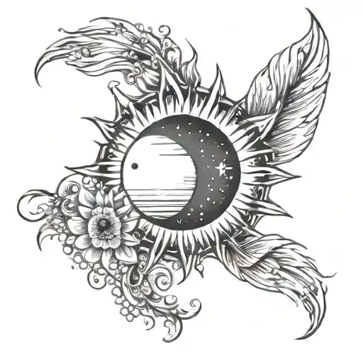 Sunrise Sunset Moon Sun