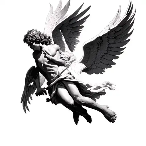 Icarus Falling Angel