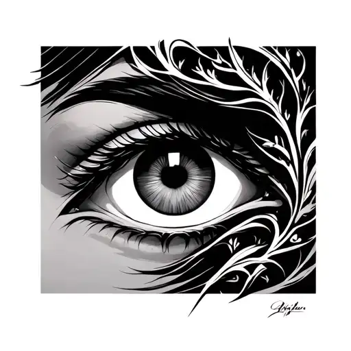 Pretty Protection Eye Symbol Integrated