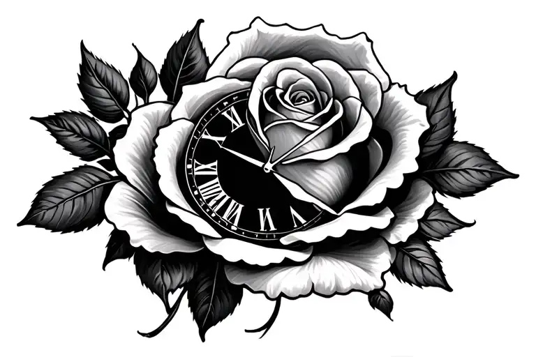 Rose Clock