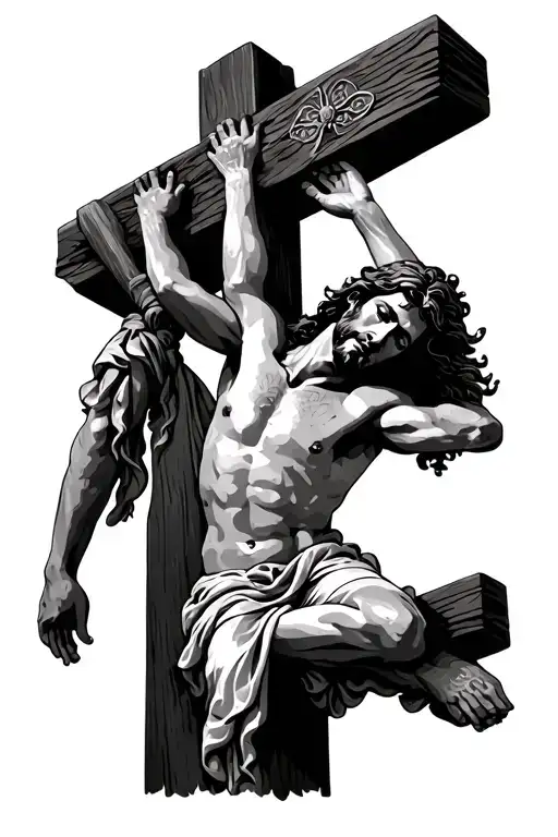 Jesus Hanging On The Cross