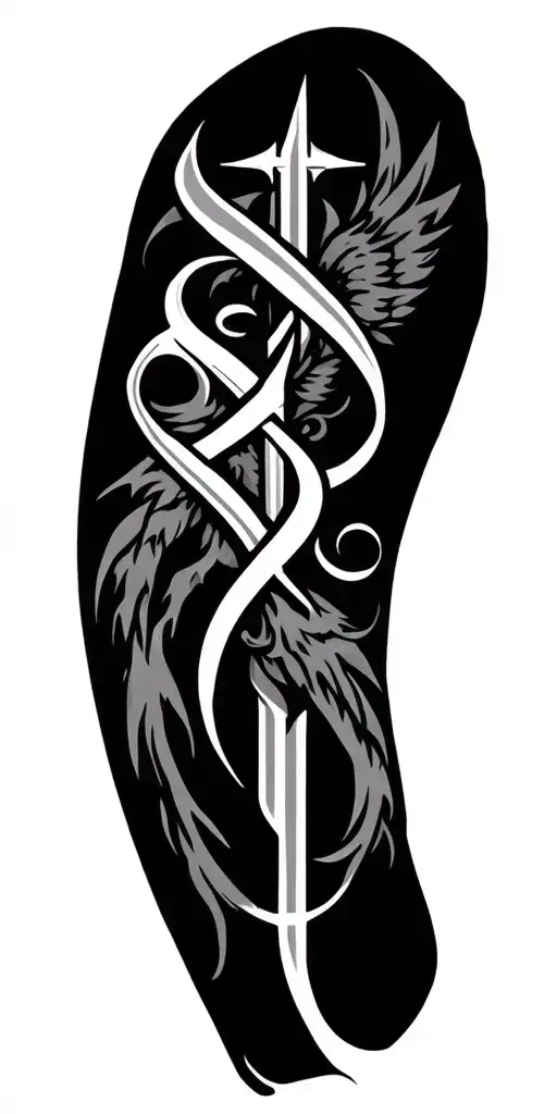 Sine Deis Sine Dominis Across The Chest