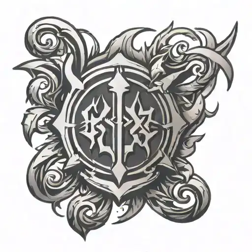 League Of Legend Support Role Symbol Made