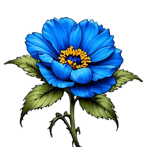 Mountain Blue Bonnet Flower