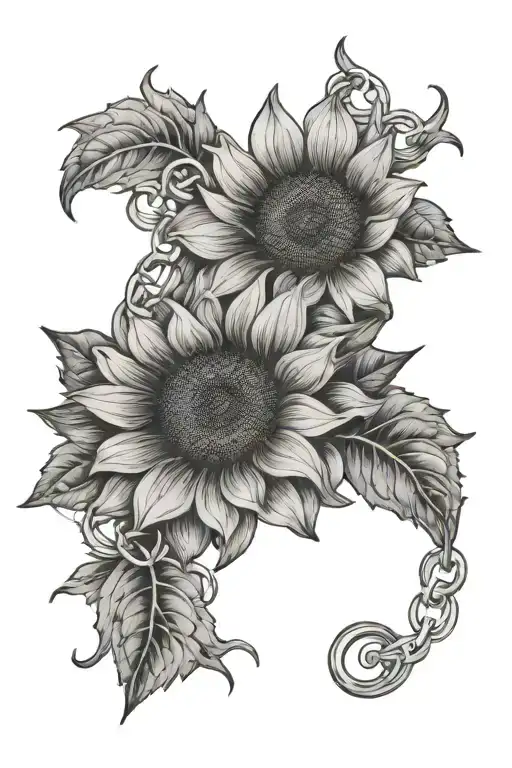 Sunflower Chain