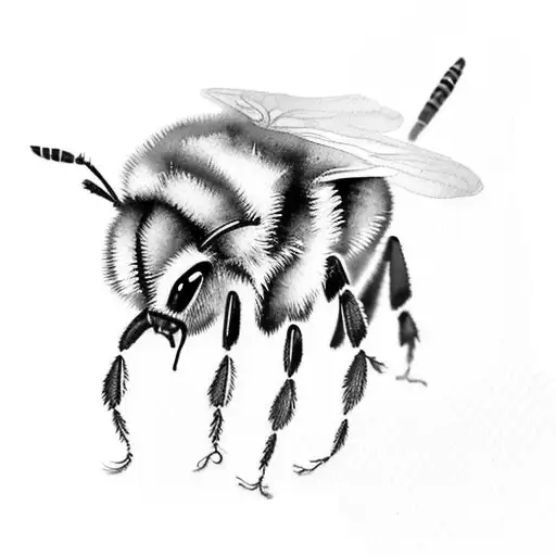 Watercolor Bumblebee