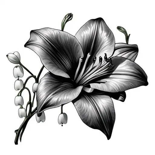 Forget Me Nots Lily Of The Valley Stargazer Lillies