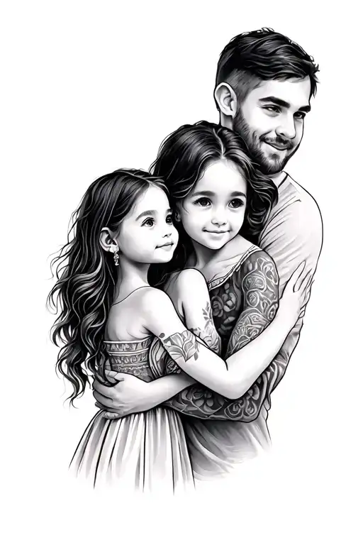 Father And Daughters