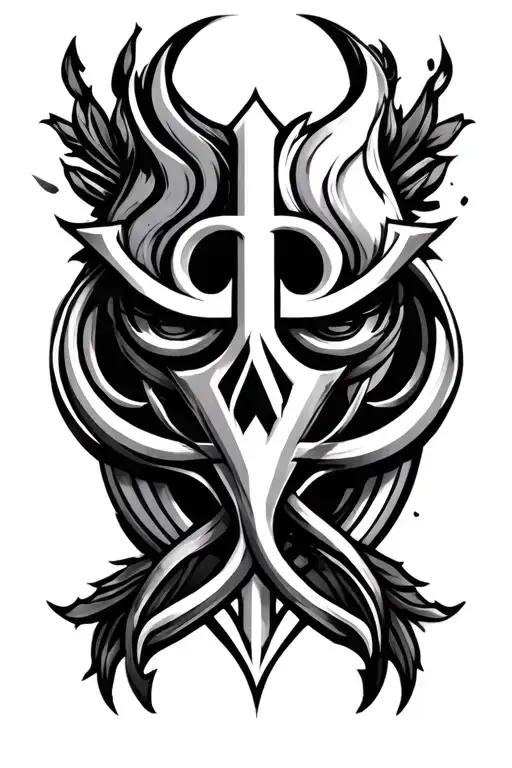 Androgynous Symbol Chest