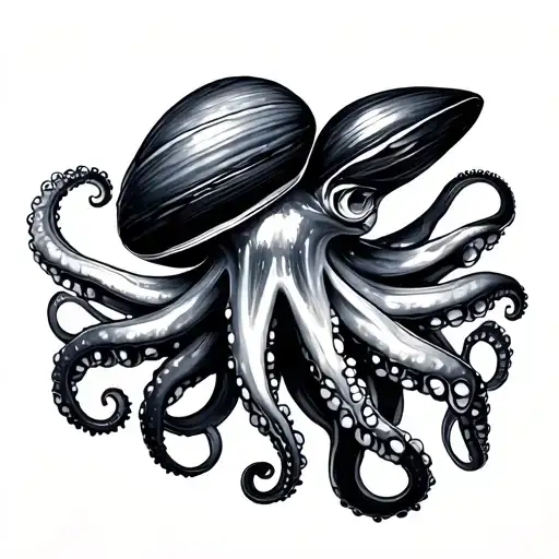 Mussel And Octopus