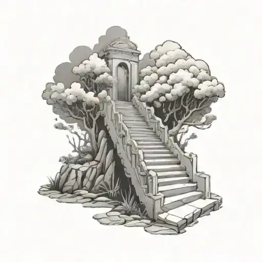 Stairs Going Into Heaven