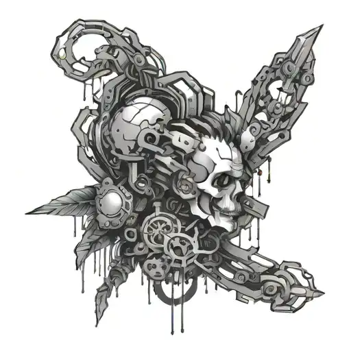 Cyberpunk Style Garlands