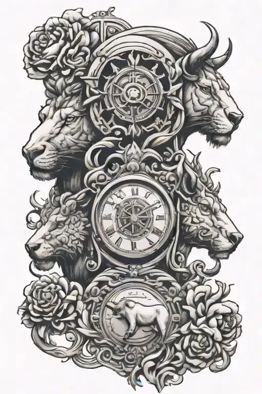 Libra Leo Cancer Taurus Together