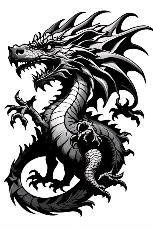Wales Red Dragon