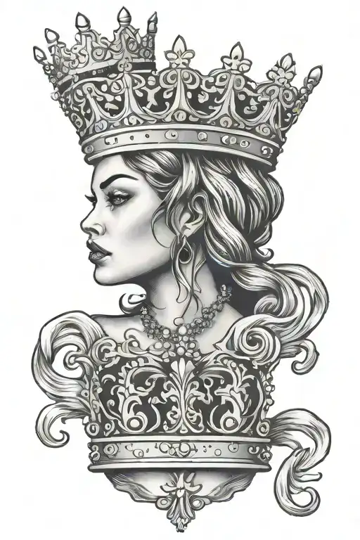 Emerlee With Crown