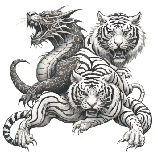 Dragon And Tiger